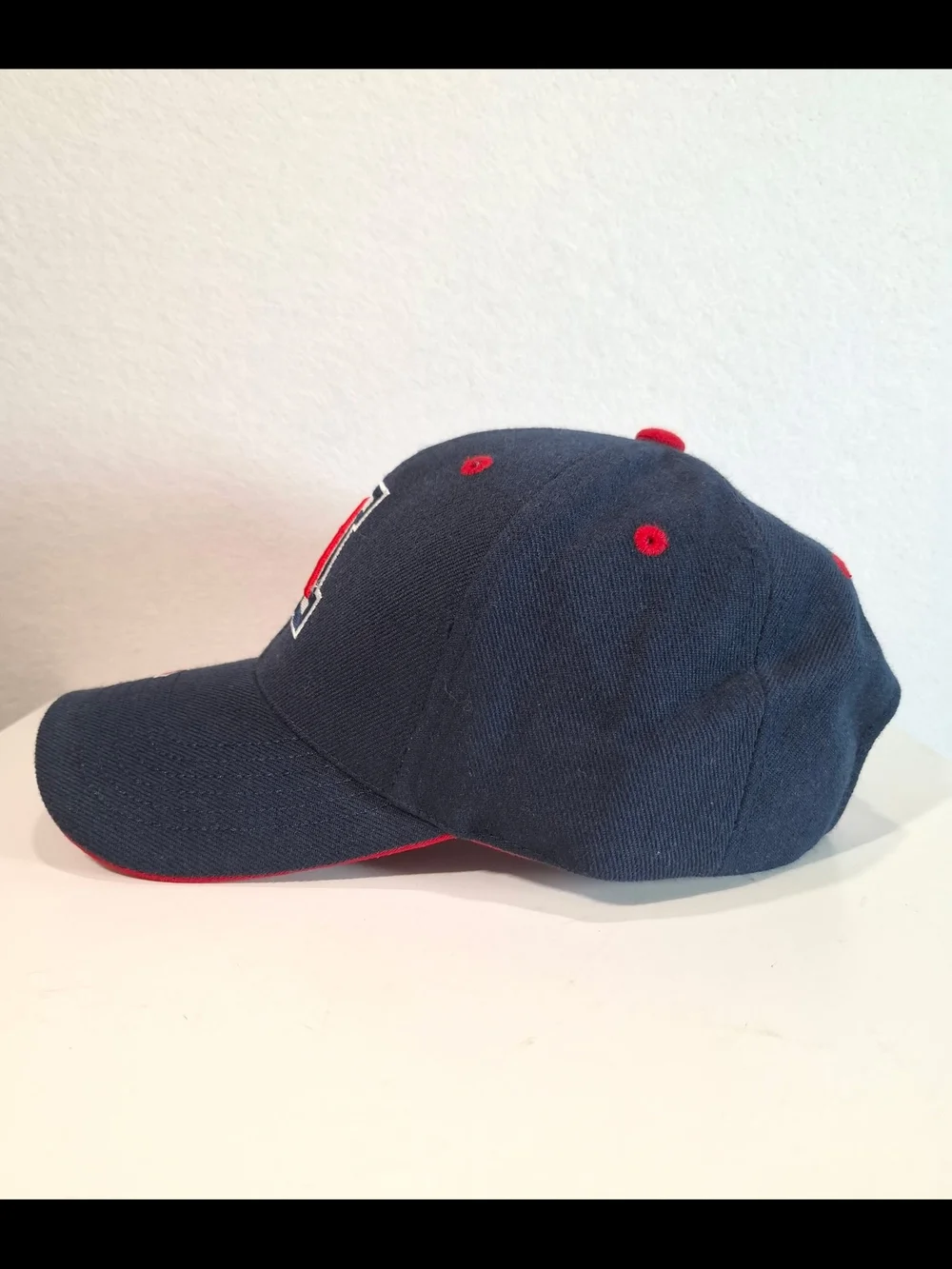 Top of the World Navy and Red Arizona A Logo Baseball Cap